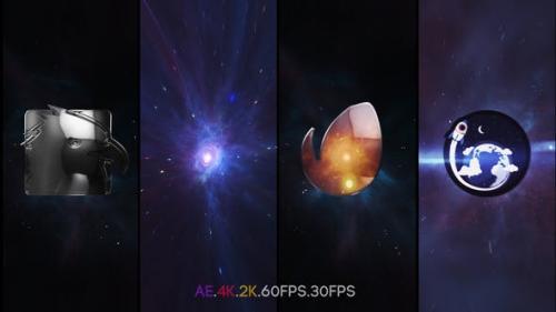 Videohive - Space Vortex Logo Intro - 25947816