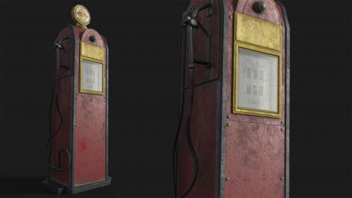 Lynda - Substance Painter: Petrol Pump Game Asset - 455719