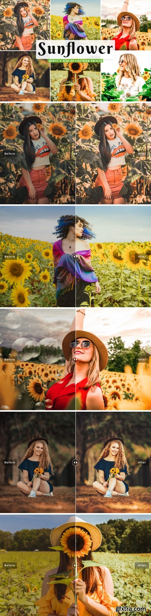 CM - Sunflower Lightroom Presets Pack 4659224