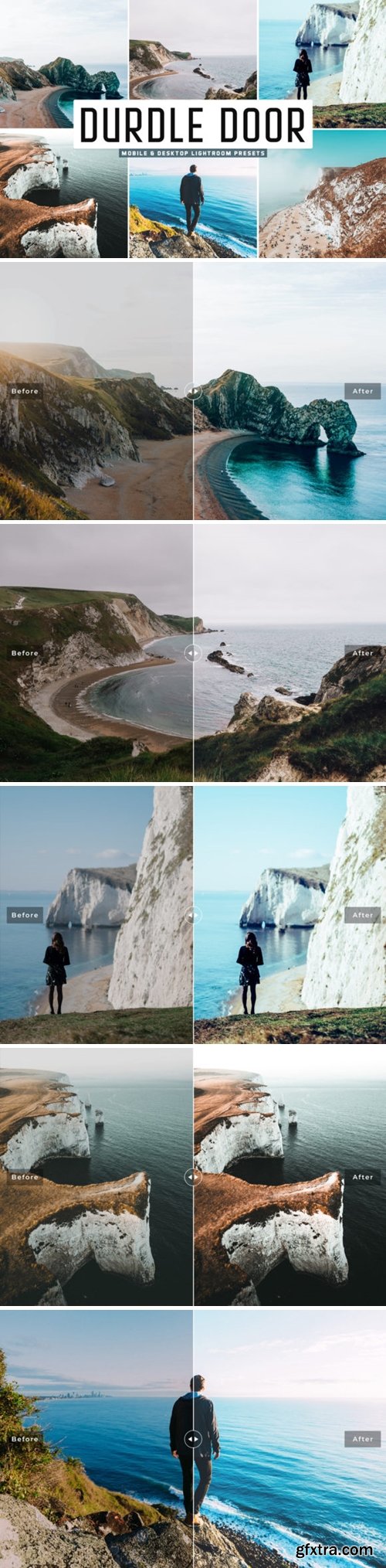 CM - Durdle Door Lightroom Presets Pack 4659779