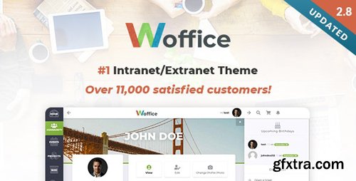 ThemeForest - Woffice v2.8.9 - Intranet/Extranet WordPress Theme - 11671924