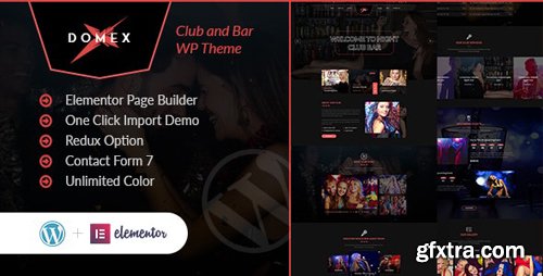 ThemeForest - Domex v1.0 - Night Club WordPress Theme - 25361861