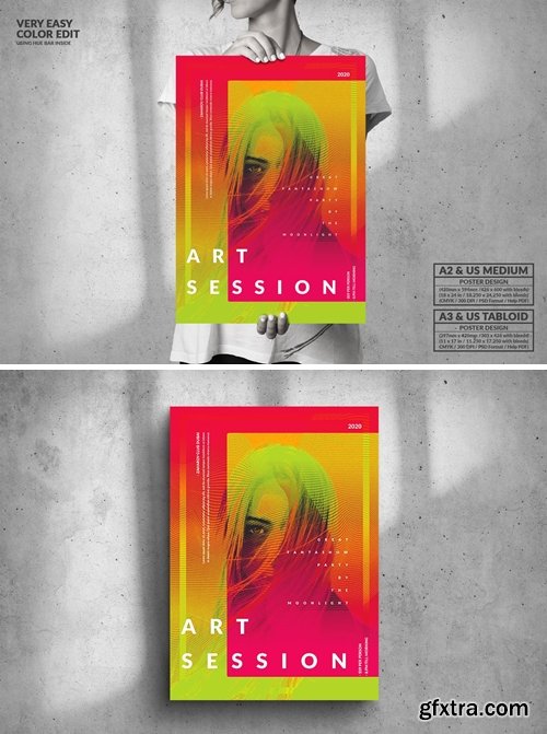 Art Session - Big Music / Event Poster Design