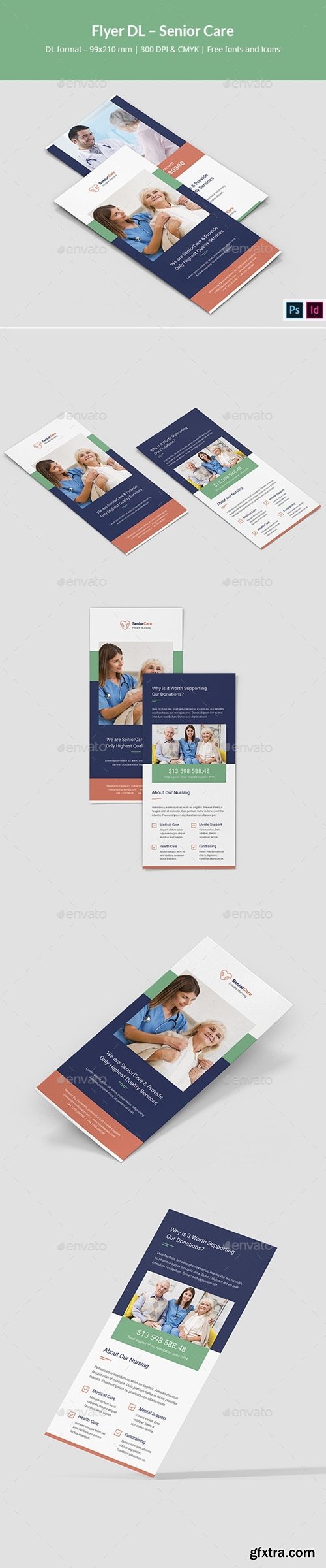 GraphicRiver - Flyer DL – Senior Care 25928286