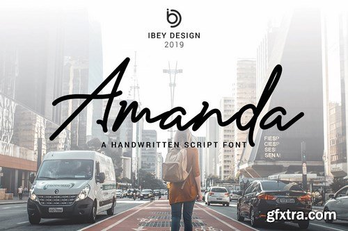 CM - Amanda - Signature Monoline Font 3626291