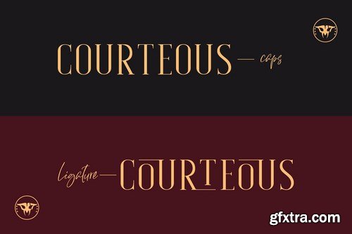 CM - Courteous Elegant Serif 4657357