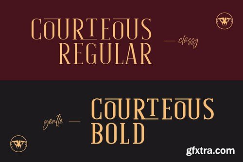 CM - Courteous Elegant Serif 4657357