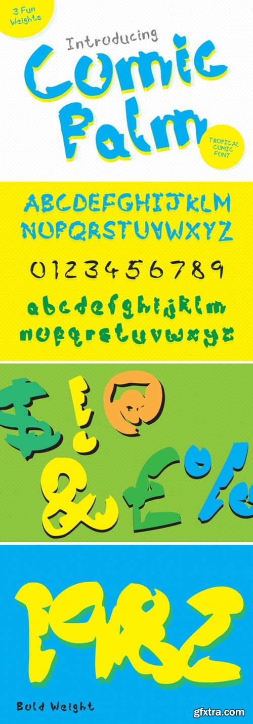 Comic Palm Font