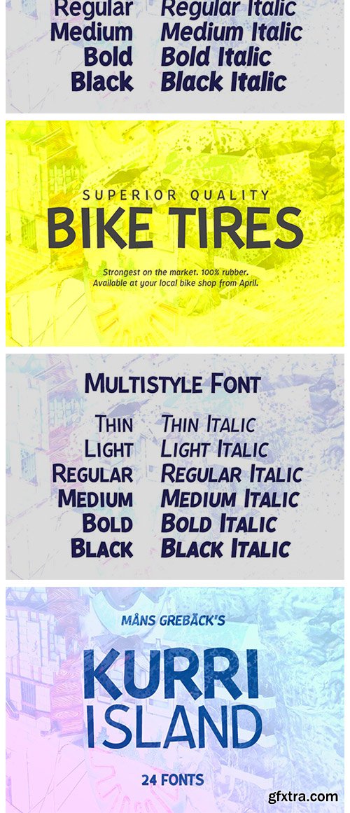 Kurri Island Font Family