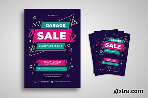 Promo Garage Sale Flyer