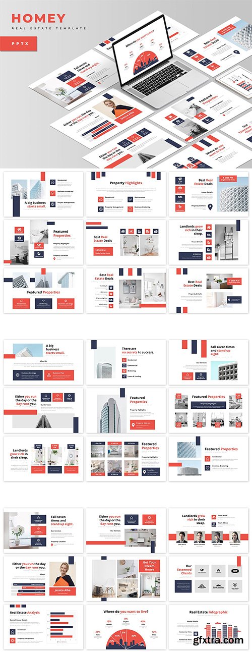 Homey : Real Estate PowerPoint Template