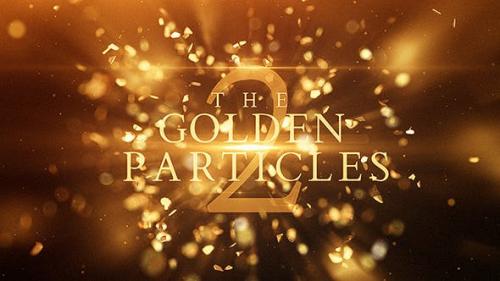 Videohive - Golden Particles2