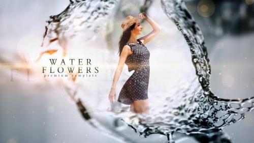 Videohive - Water Flower Slideshow