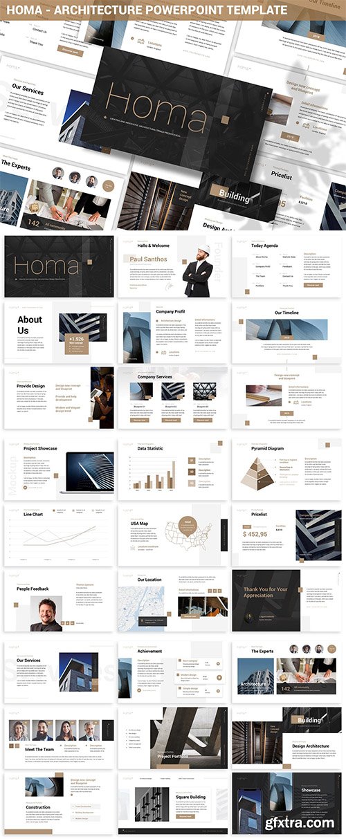 Homa - Architecture Powerpoint Template