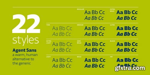 Agent Sans Font Family