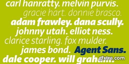 Agent Sans Font Family