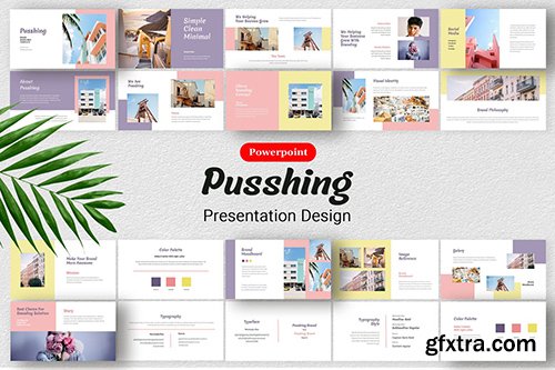 Pusshing - Presentation Design Template Powerpoint, Keynote and Google Slides