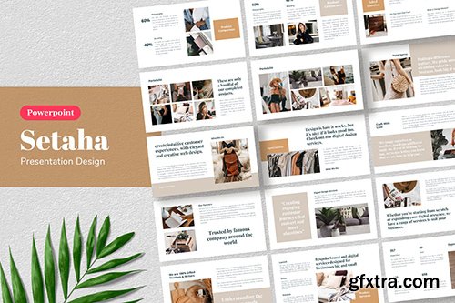 Setaha - Presentation Template Powerpoint and Keynote