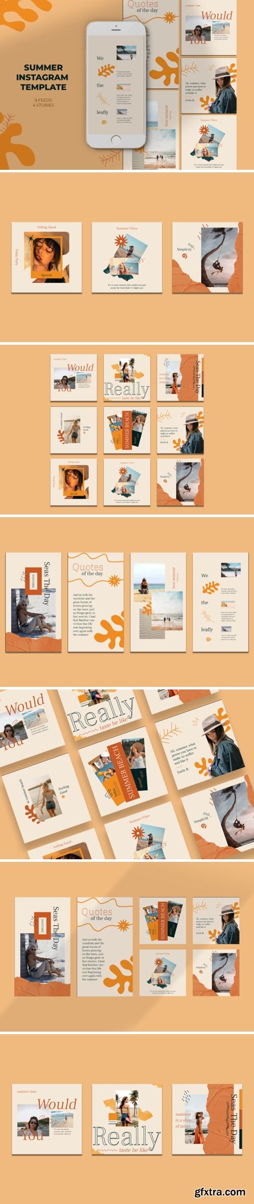 Summer Instagram Templates 3624414