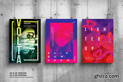 Music Event Big Poster Design Bundle