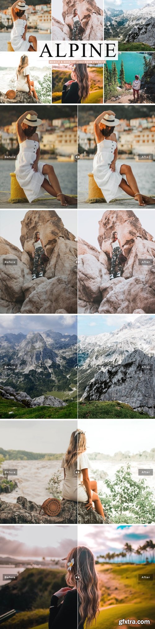 Alpine Lightroom Presets Pack 3628324