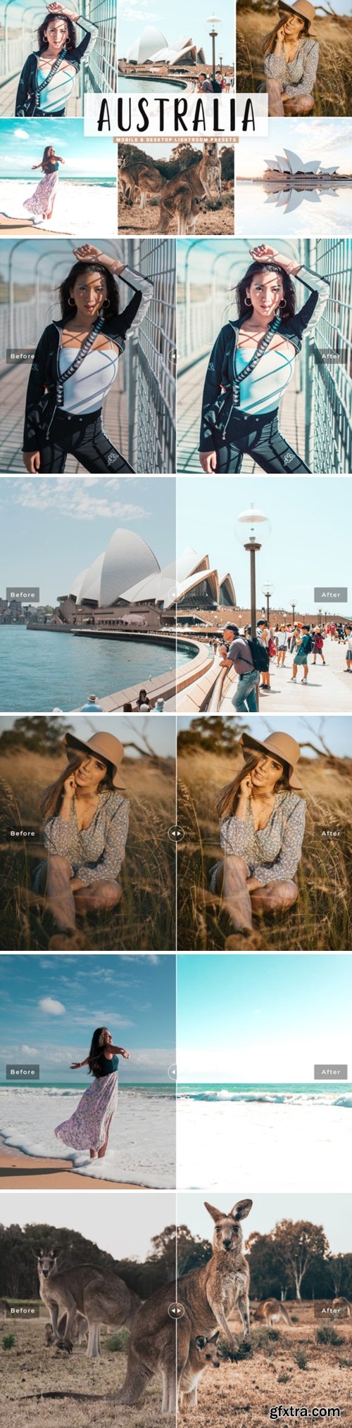 Australia Lightroom Presets Pack 3628291