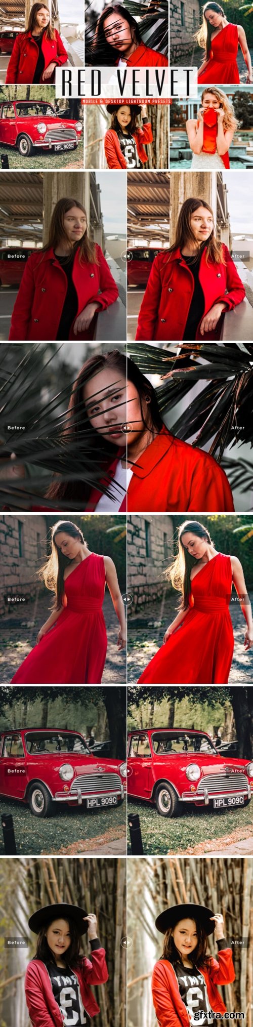 Red Velvet Lightroom Presets Pack 3626301