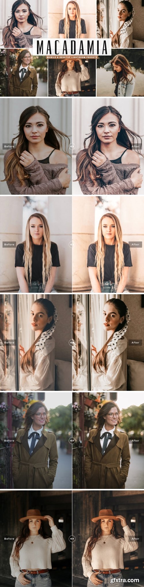 Macadamia Lightroom Presets Pack 3624116