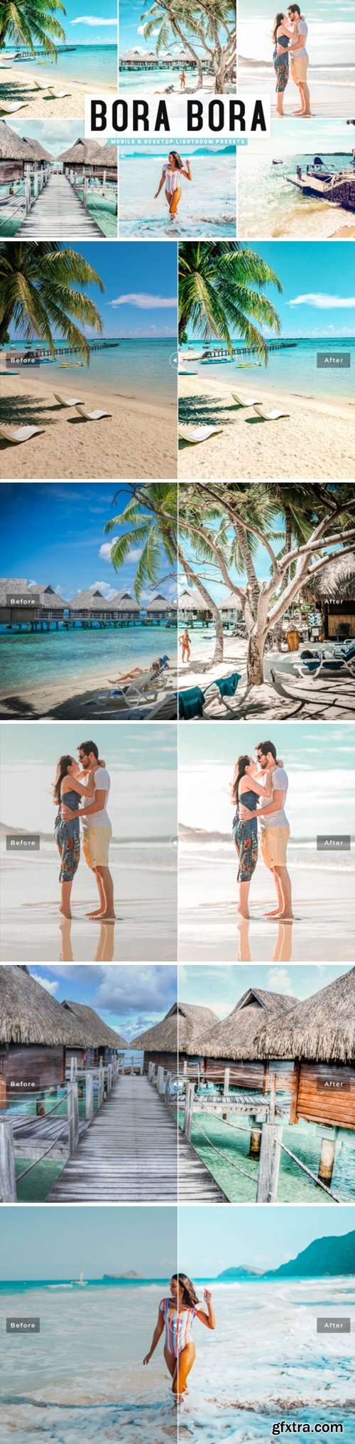 Bora Bora Lightroom Presets Pack 3623781