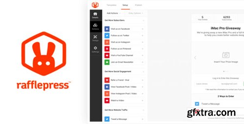 RafflePress Pro v1.3.0 - The Best WordPress Giveaway Plugin - NULLED