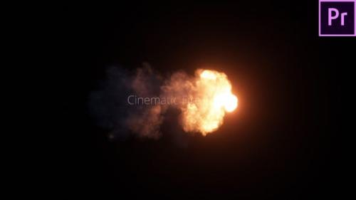 Videohive - Cinematic Fire Title