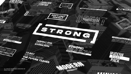 Videohive - Strong Titles | FCPX & Motion