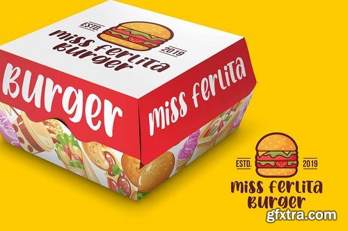 Spicy Burger - Delicious Unique Font