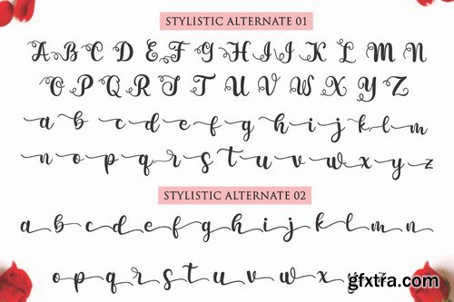 Saranghae - Lovely Calligraphy Font