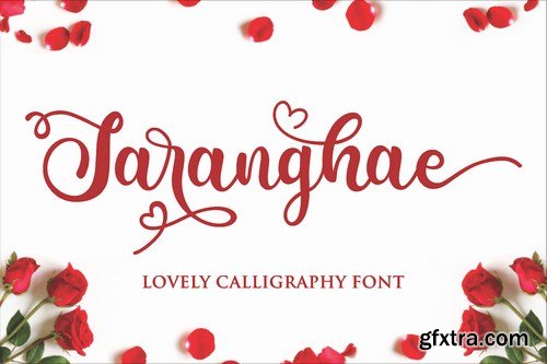 Saranghae - Lovely Calligraphy Font