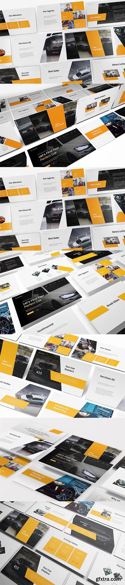 Car Dealership Powerpoint,Keynote and Google Slides Template