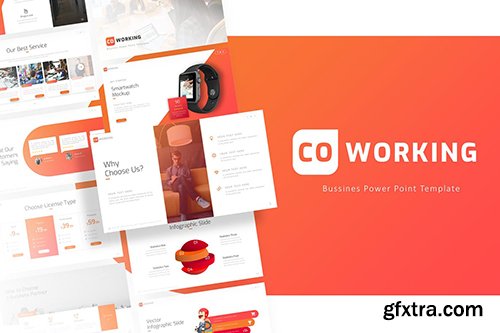 Coworking - Professional Powerpoint Template