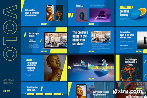 Volo - Creative Agency Powerpoint Template