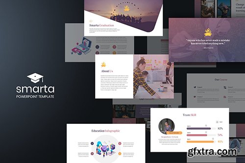 Smarta - Course & Education Powerpoint Template