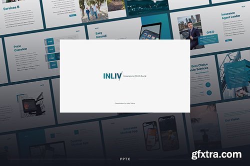 Inliv - Insurance Theme Powerpoint Template