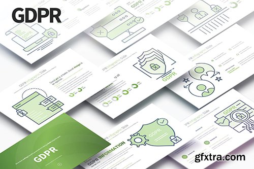 GDPR - PowerPoint Infographics Slides