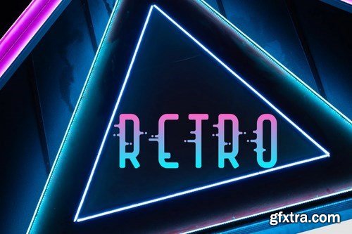 Airon stereo effect font