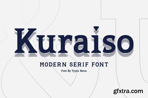 Kuraiso Serif Font