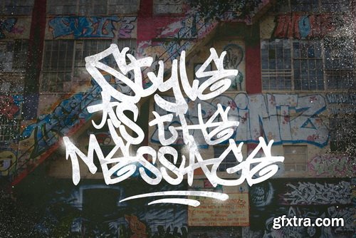 CM - Graffiti inspired Typeface | Syrup - 4657120