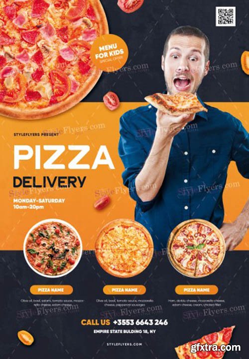 Pizza Delivery V1203 2020 PSD Flyer