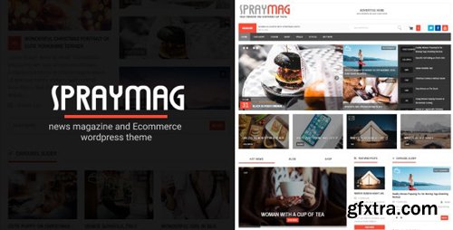 ThemeForest - Spraymag v4.0 - eCommerce, Magazine, Responsive Blog Theme - 8766803