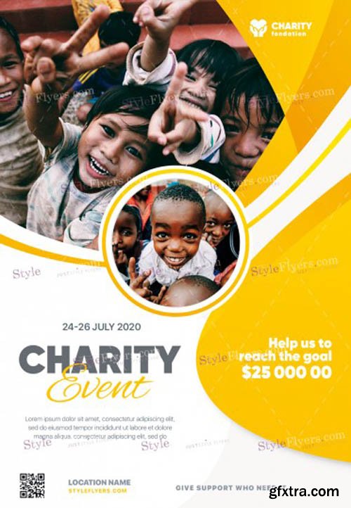 Charity Event V1203 2020 PSD Flyer