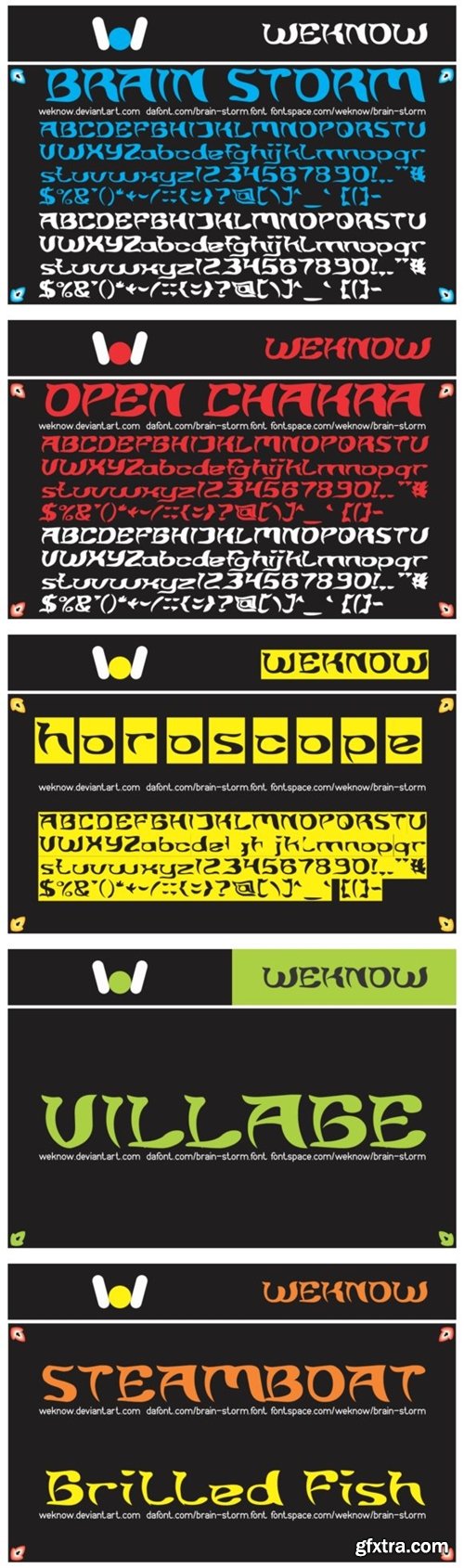 Brain Storm Font