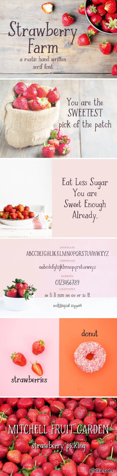 Strawberry Farm Font