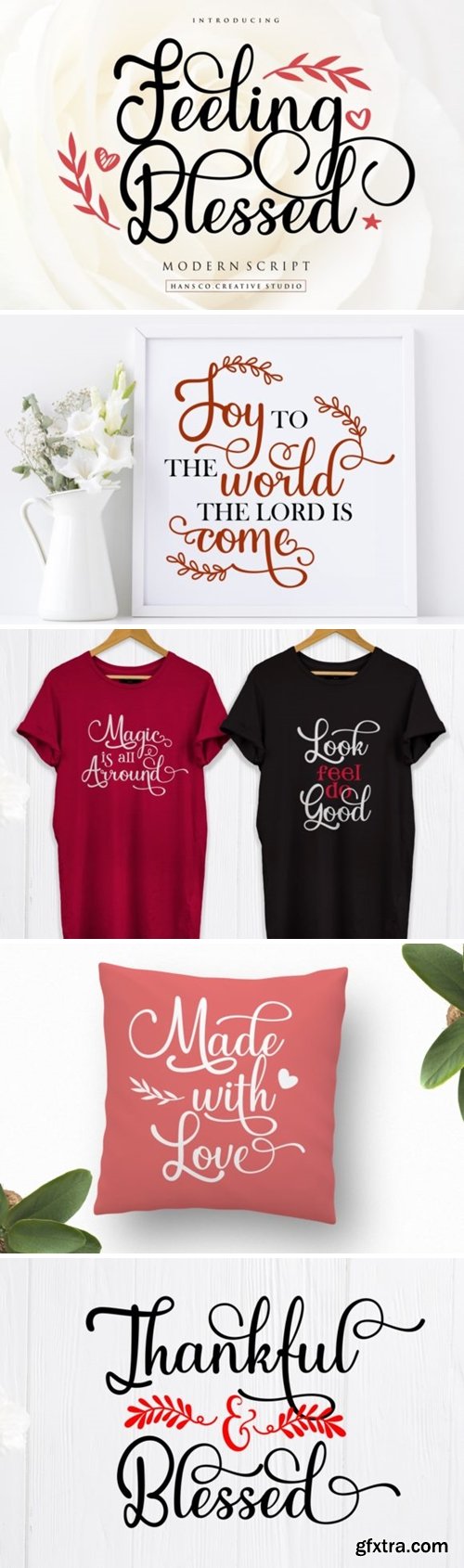 Feeling Blessed Font